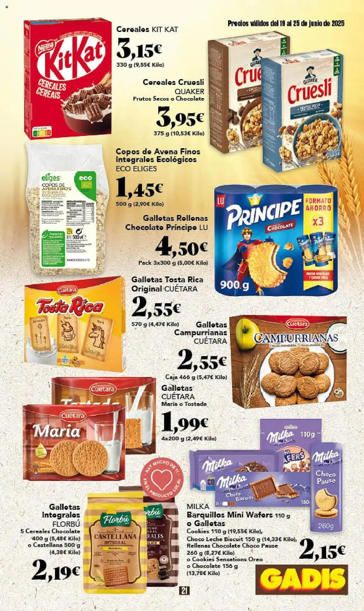 Catálogo de Folleto Gadis 19 de junio al 25 de junio 2025 - Página 21