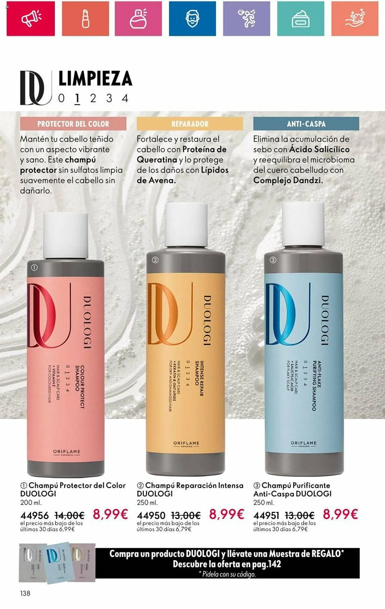 Catálogo de Folleto Oriflame 7 de mayo al 27 de mayo 2024 - Página 138