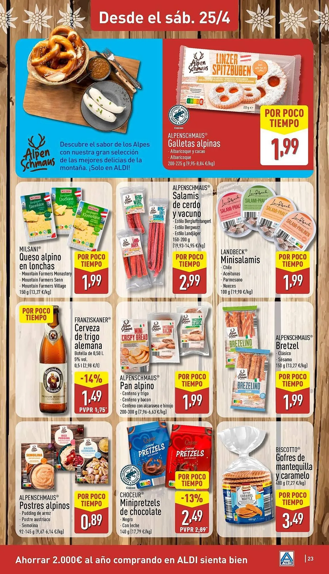 Catálogo de Folleto ALDI 20 de abril al 26 de abril 2026 - Página 23