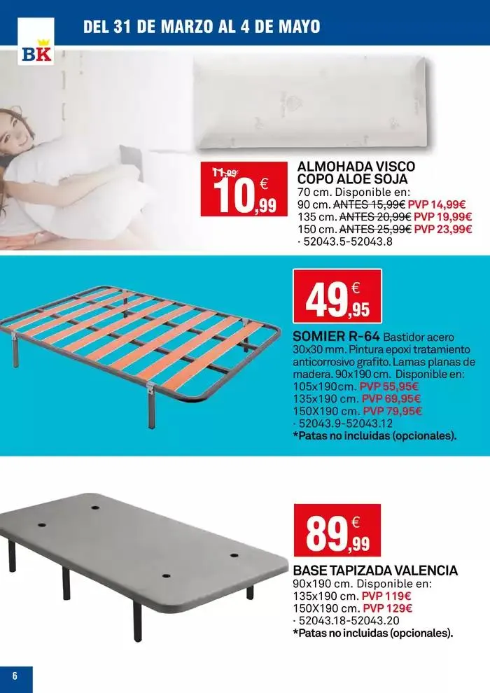 Catálogo de Válido del 31 de marzo al 4 de mayo 31 de marzo al 4 de mayo 2025 - Página 6