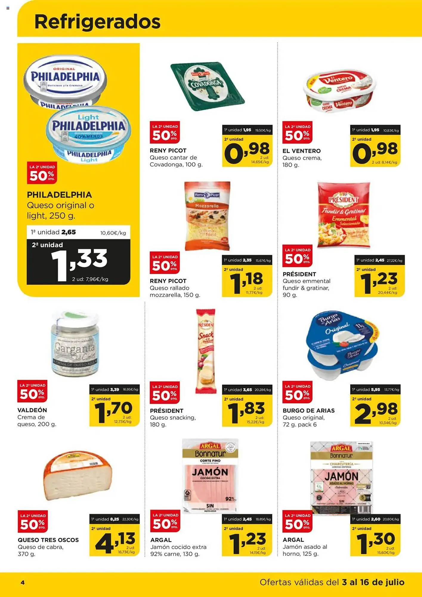 Catálogo de Folleto Alimerka 3 de julio al 16 de julio 2025 - Página 4