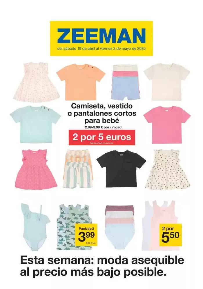 Del sábado 19 de abril al viernes 2 de mayo - 1