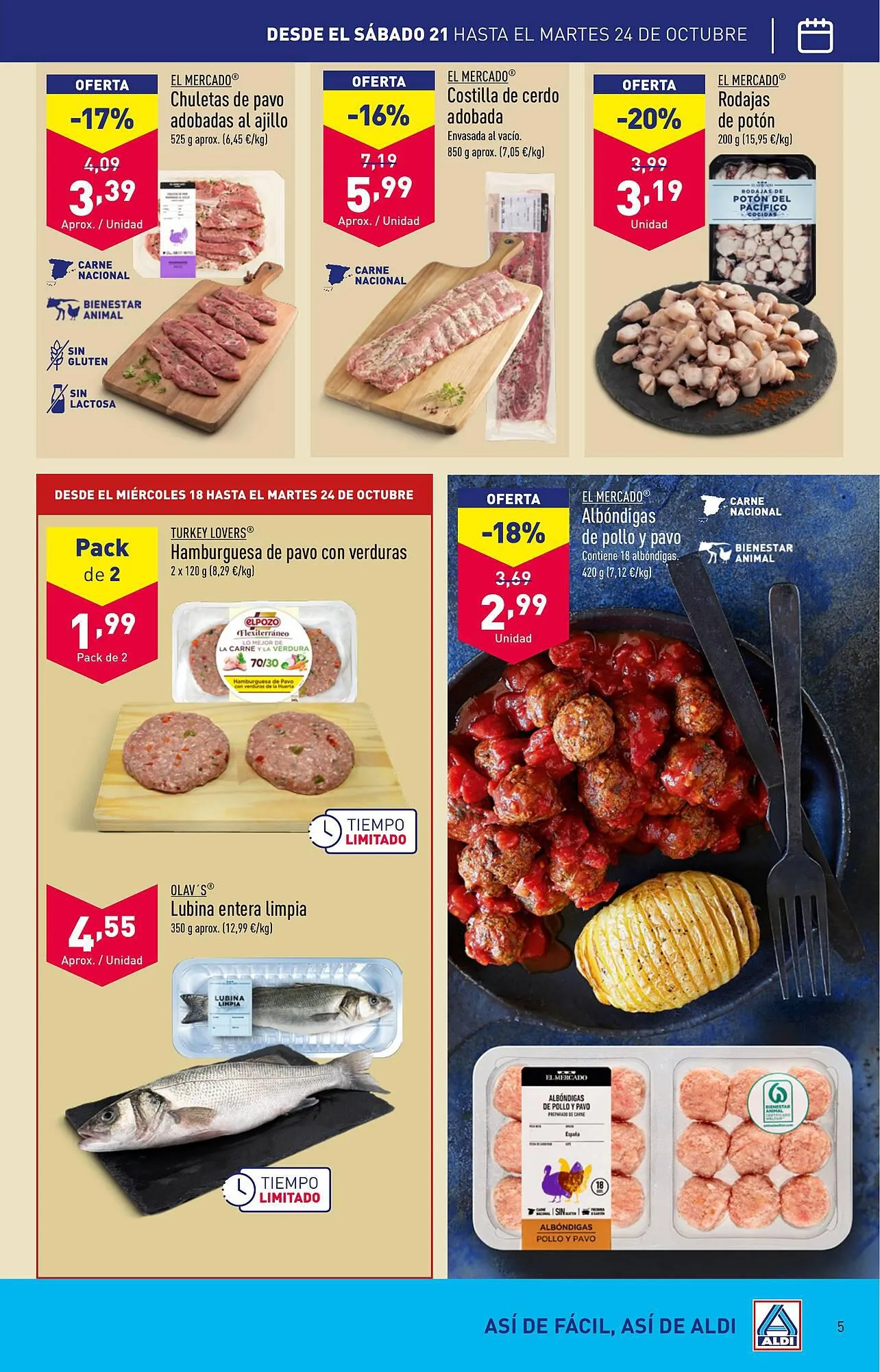 Catálogo de Folleto ALDI 18 de octubre al 24 de octubre 2023 - Página 5
