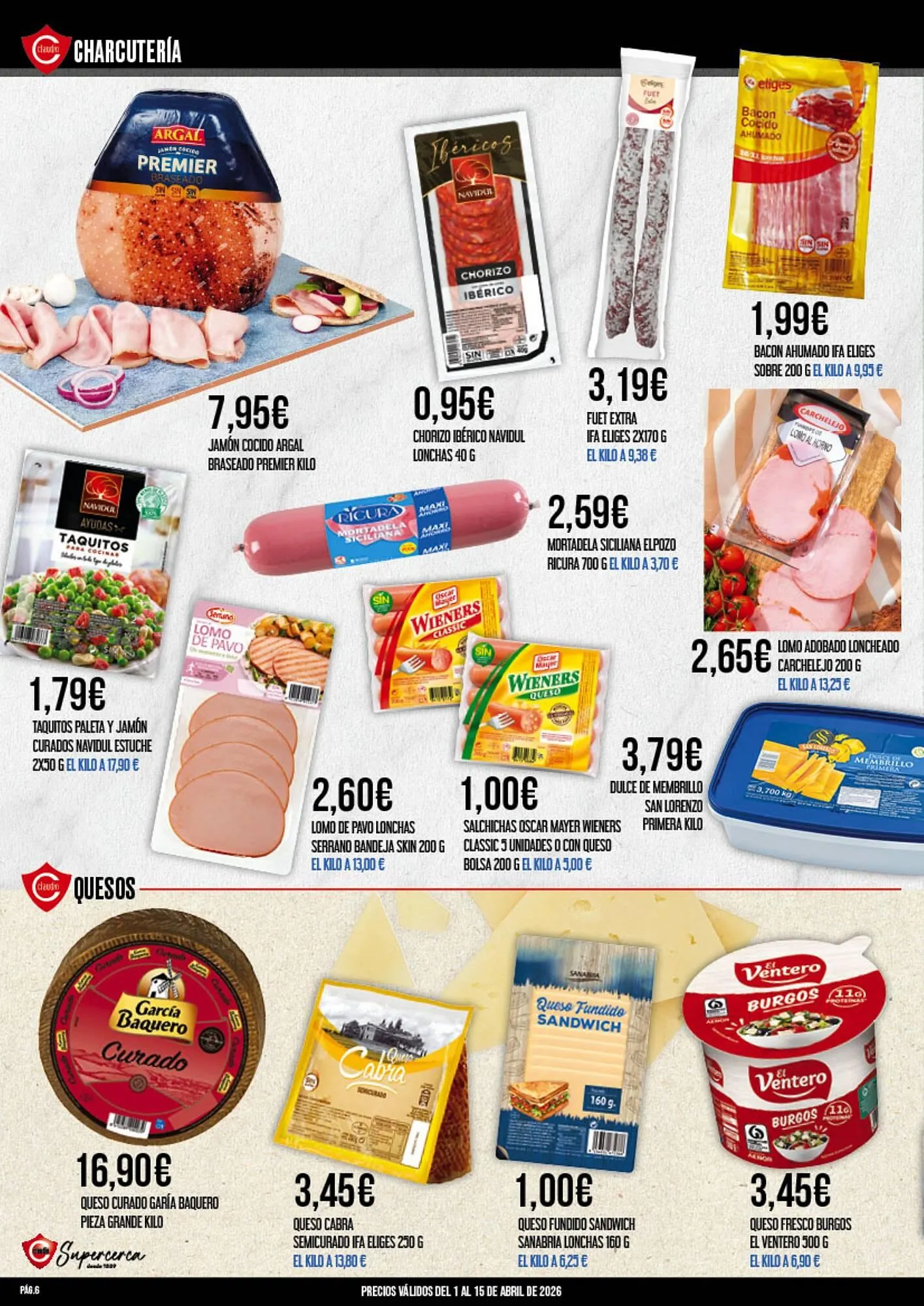 Catálogo de Folleto Claudio 1 de abril al 15 de abril 2026 - Página 6
