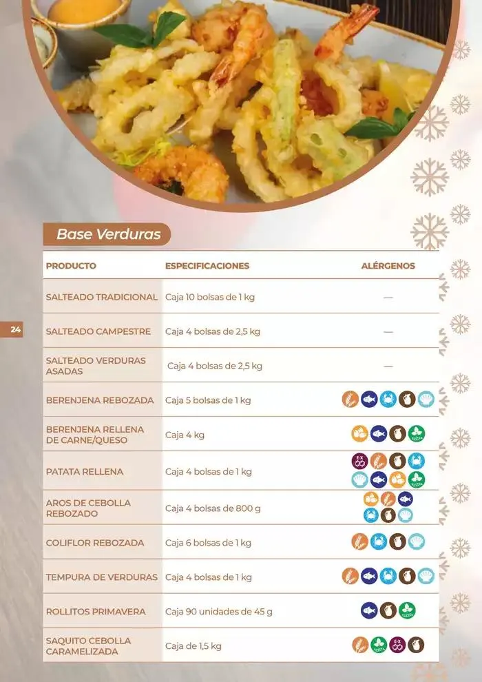 Catálogo de Catálogo de productos congelados 7 de octubre al 31 de diciembre 2024 - Página 24