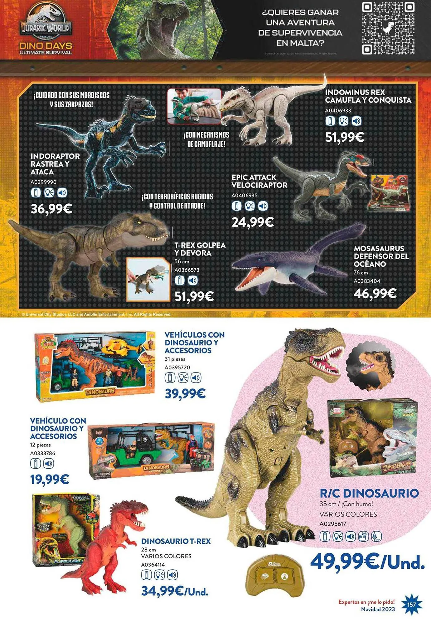 Catálogo de Folleto Juguettos 6 de noviembre al 24 de diciembre 2023 - Página 157