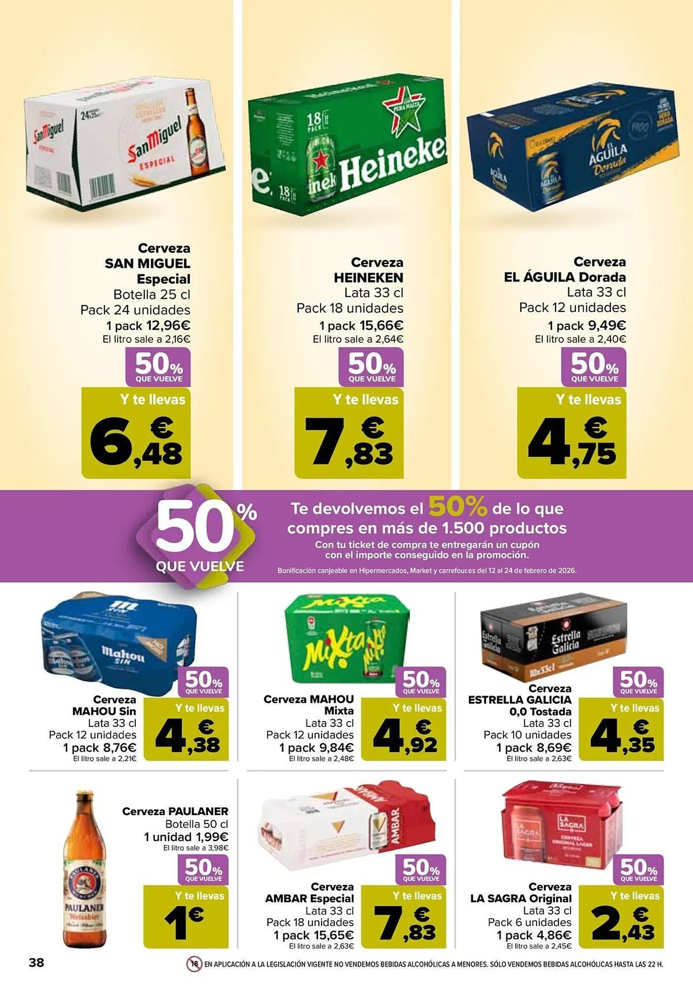 Catálogo de Folleto Carrefour 27 de enero al 11 de febrero 2026 - Página 38