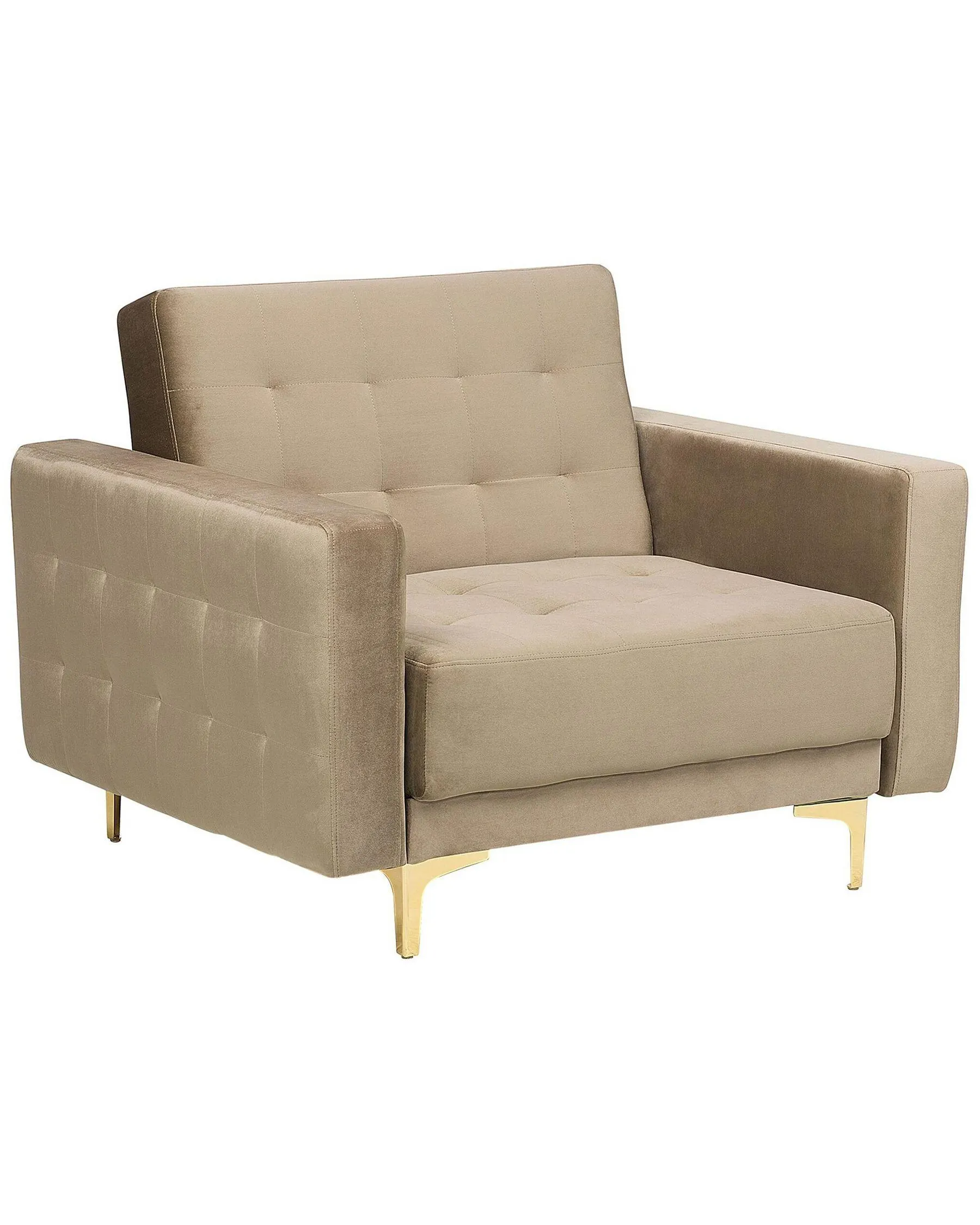 Sillón ABERDEEN Terciopelo Arena