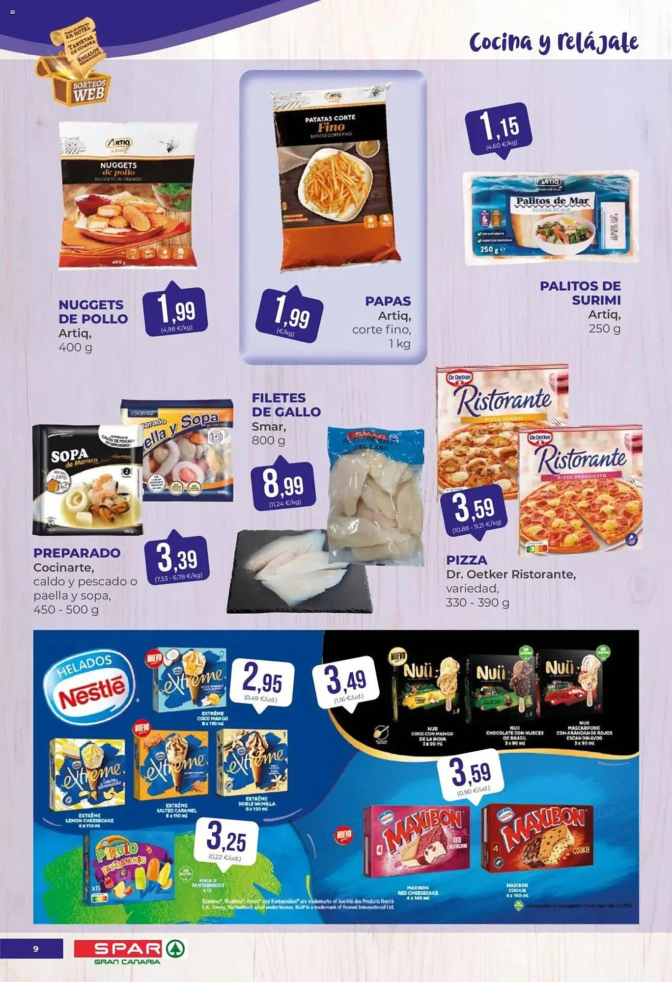 Catálogo de Folleto SPAR Gran Canaria 11 de julio al 24 de julio 2025 - Página 9