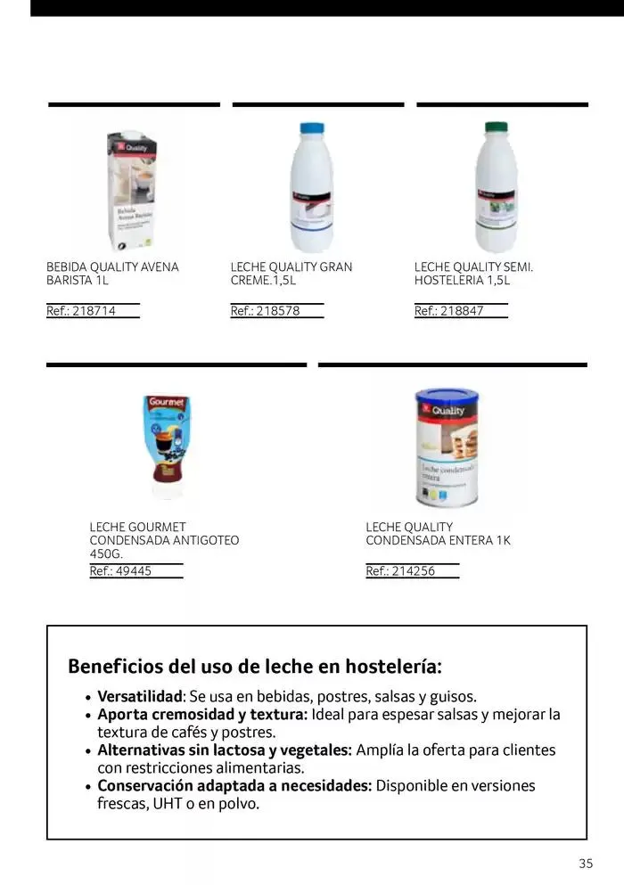 Catálogo de Nuestra selección de hostelería 1 de marzo al 30 de abril 2025 - Página 35