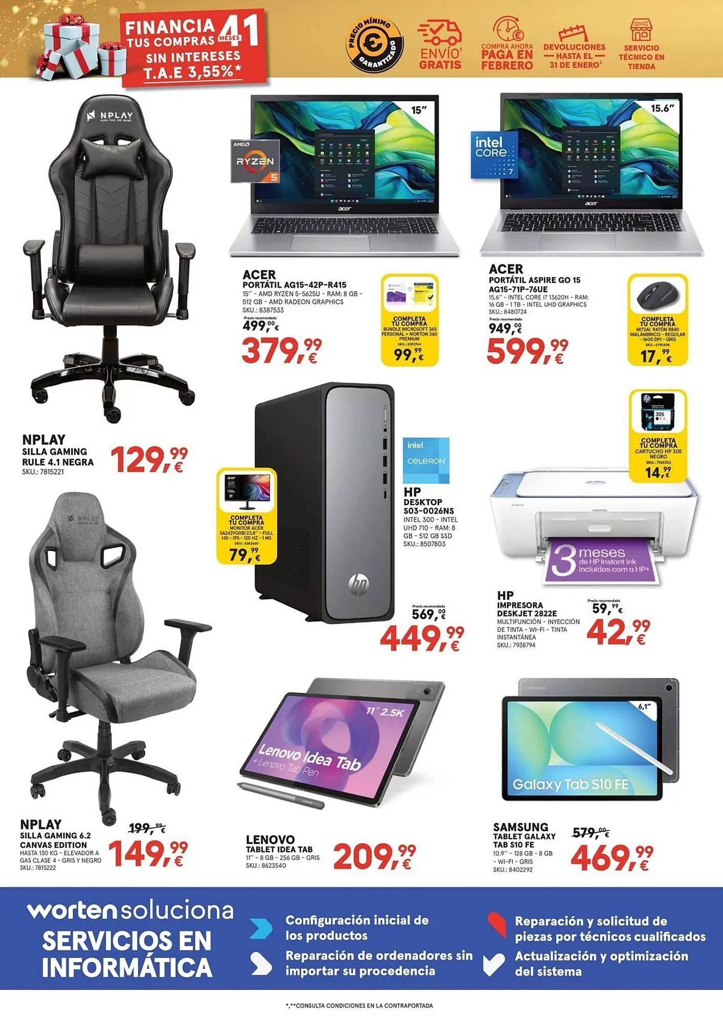 Catálogo de Folleto Worten 26 de diciembre al 6 de enero 2026 - Página 8