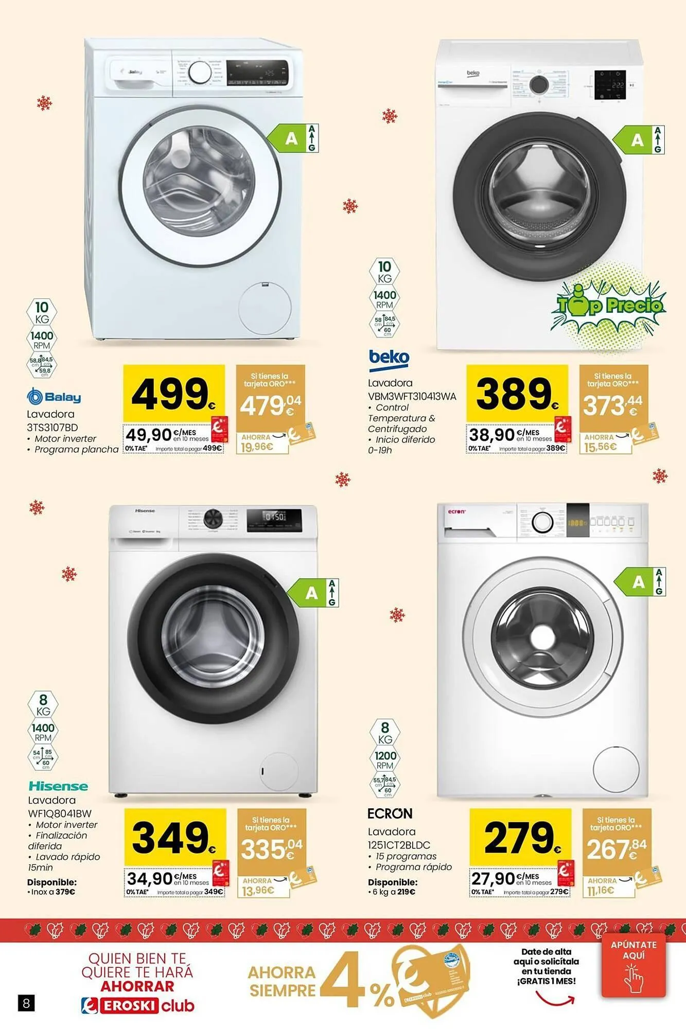 Catálogo de Folleto Eroski 18 de diciembre al 6 de enero 2026 - Página 8