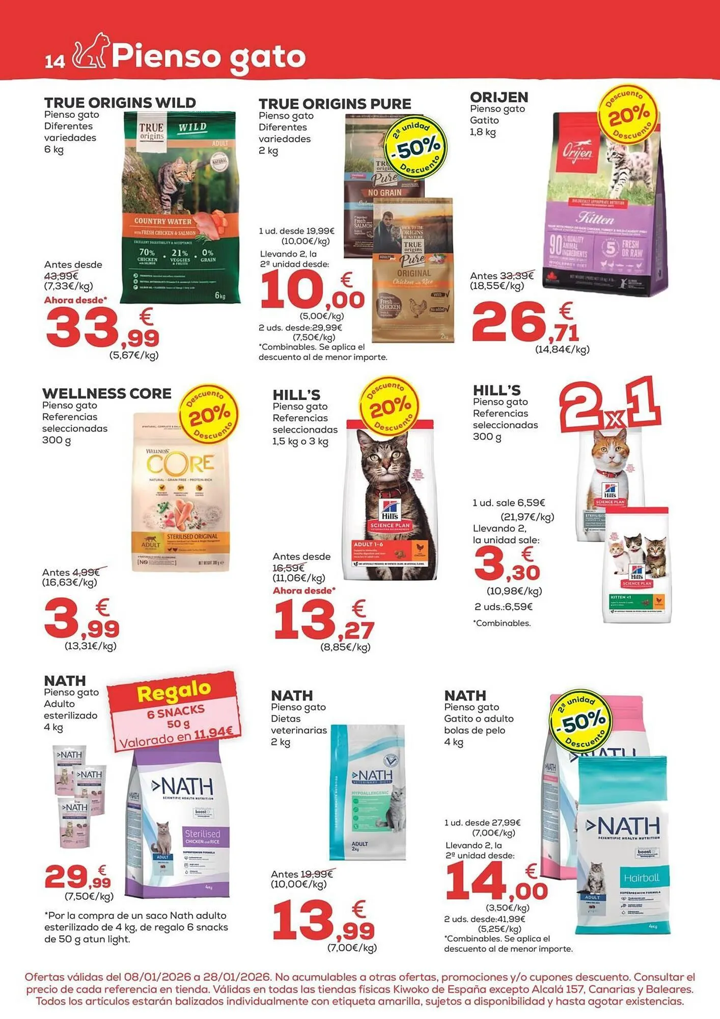 Catálogo de Folleto Kiwoko 8 de enero al 28 de enero 2026 - Página 14