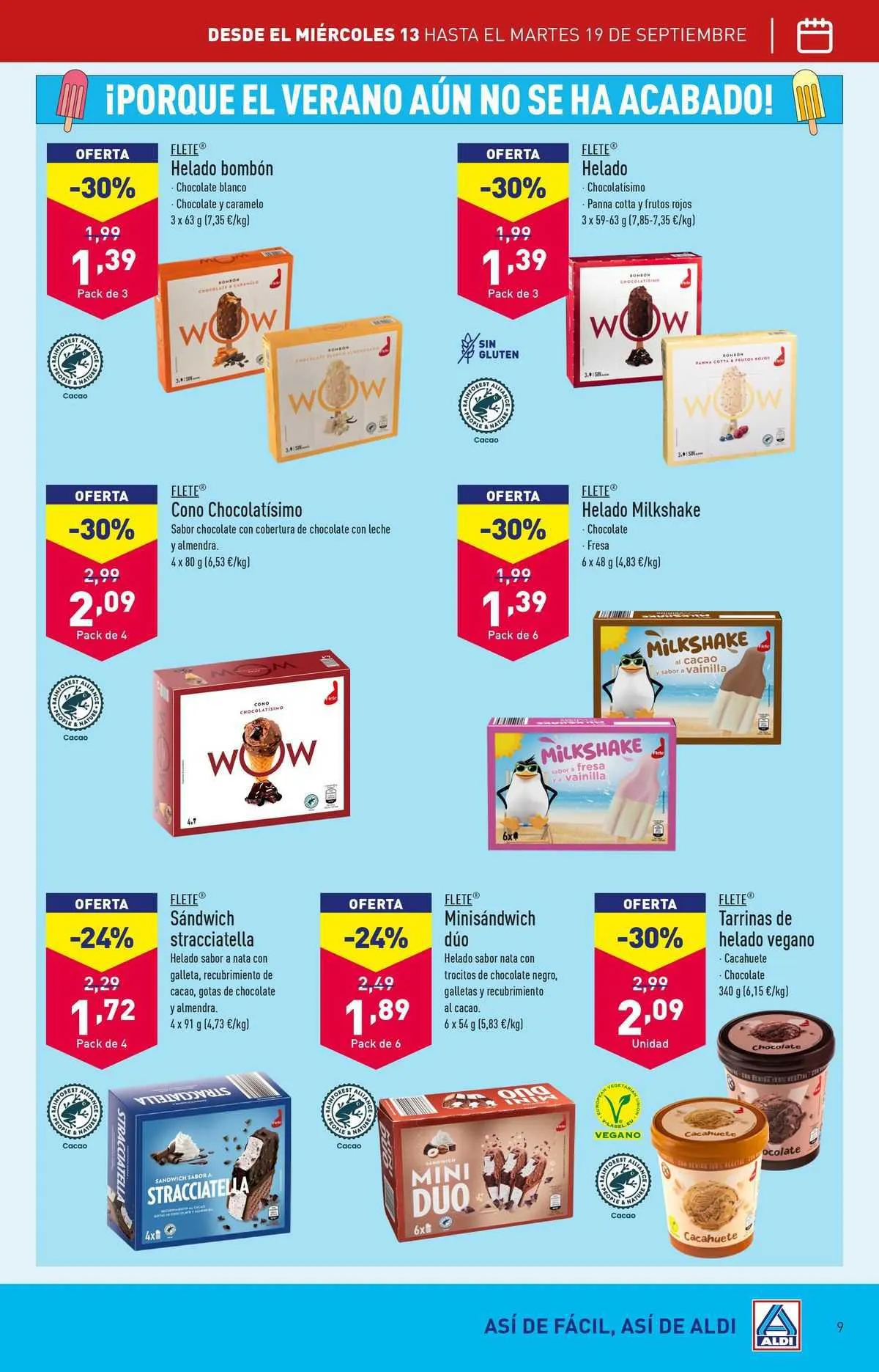 Catálogo de ALDI Folleto 12 de septiembre al 17 de septiembre 2023 - Página 9