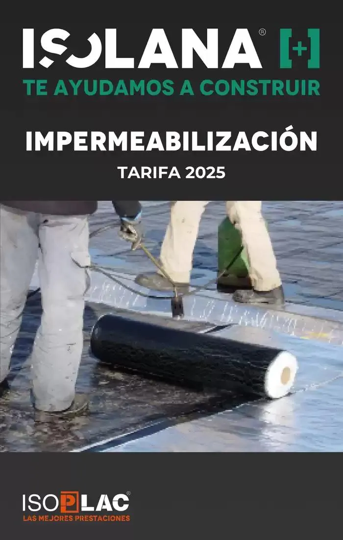IMPERMEABILIZACIÓN – TARIFA ISOLANA 2025 - 1