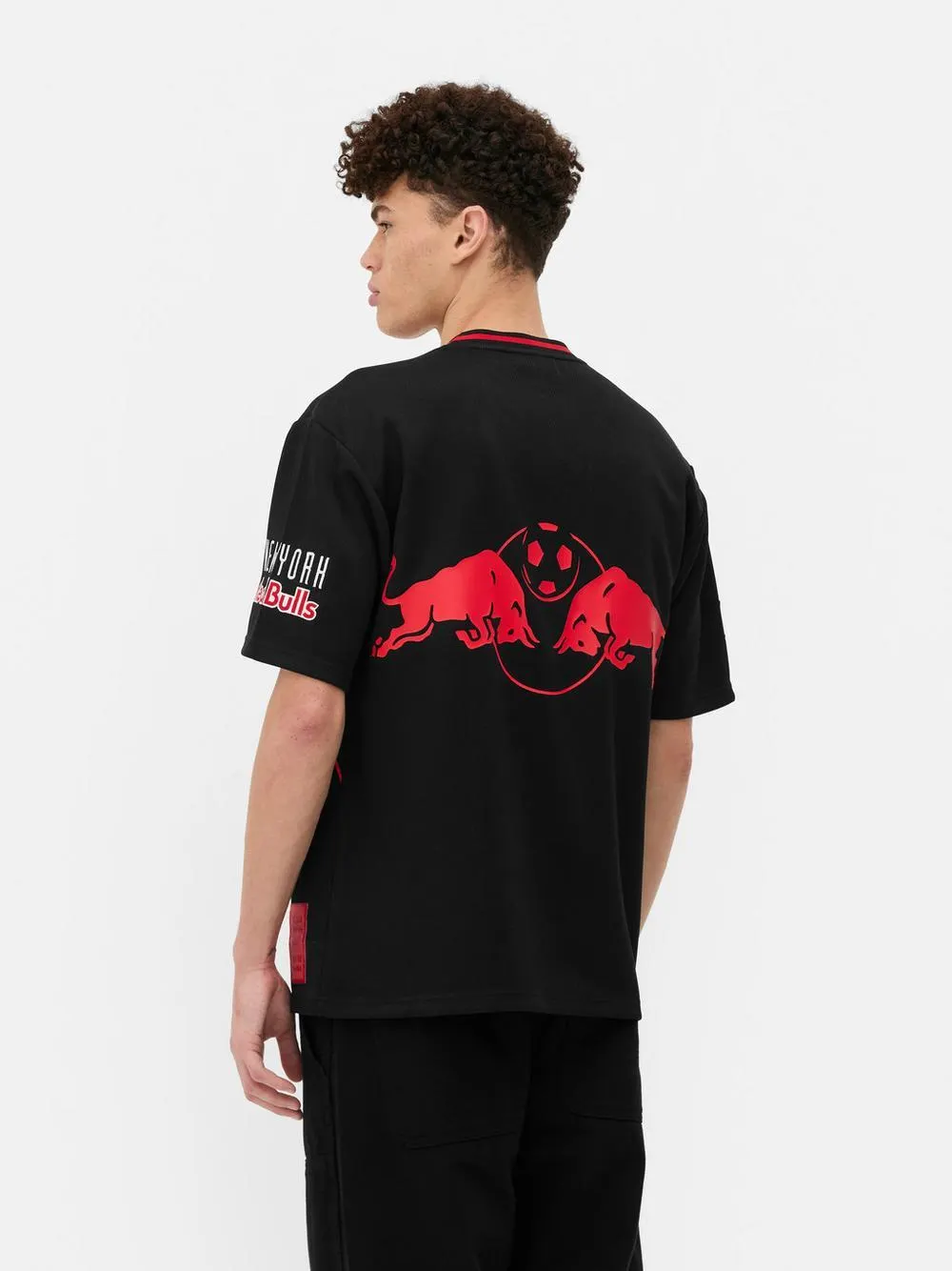 Camiseta de malla de los Red Bull de la MLS