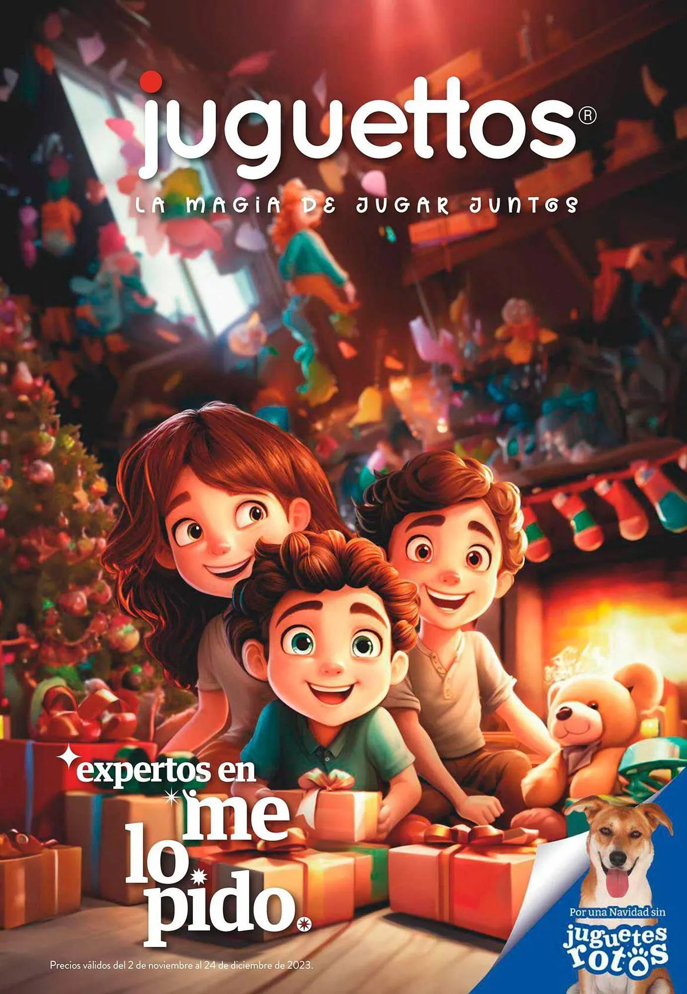 Catálogo de Folleto Juguettos 6 de noviembre al 24 de diciembre 2023 - Página 1