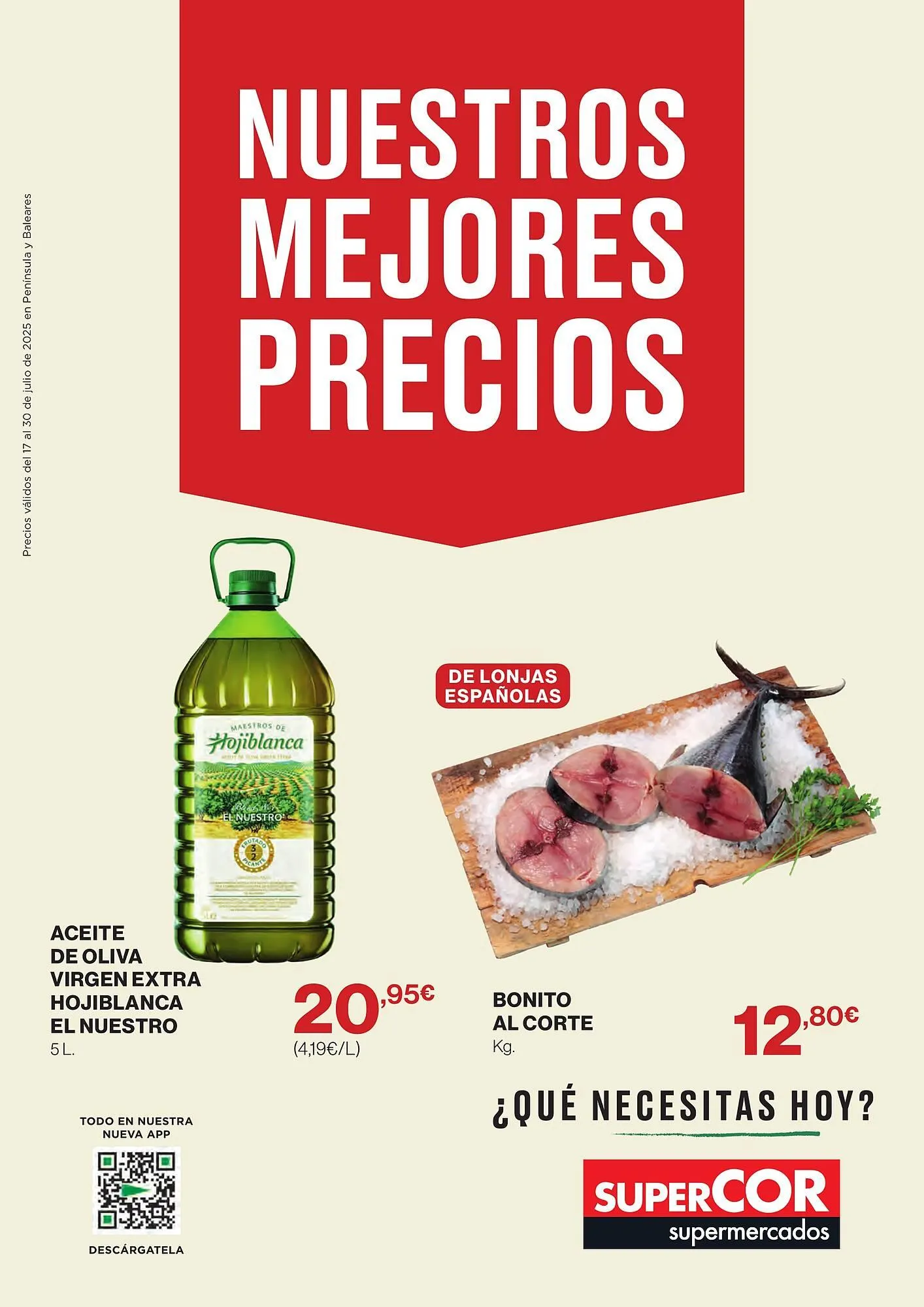 Catálogo de Folleto Supercor 17 de julio al 30 de julio 2025 - Página 1