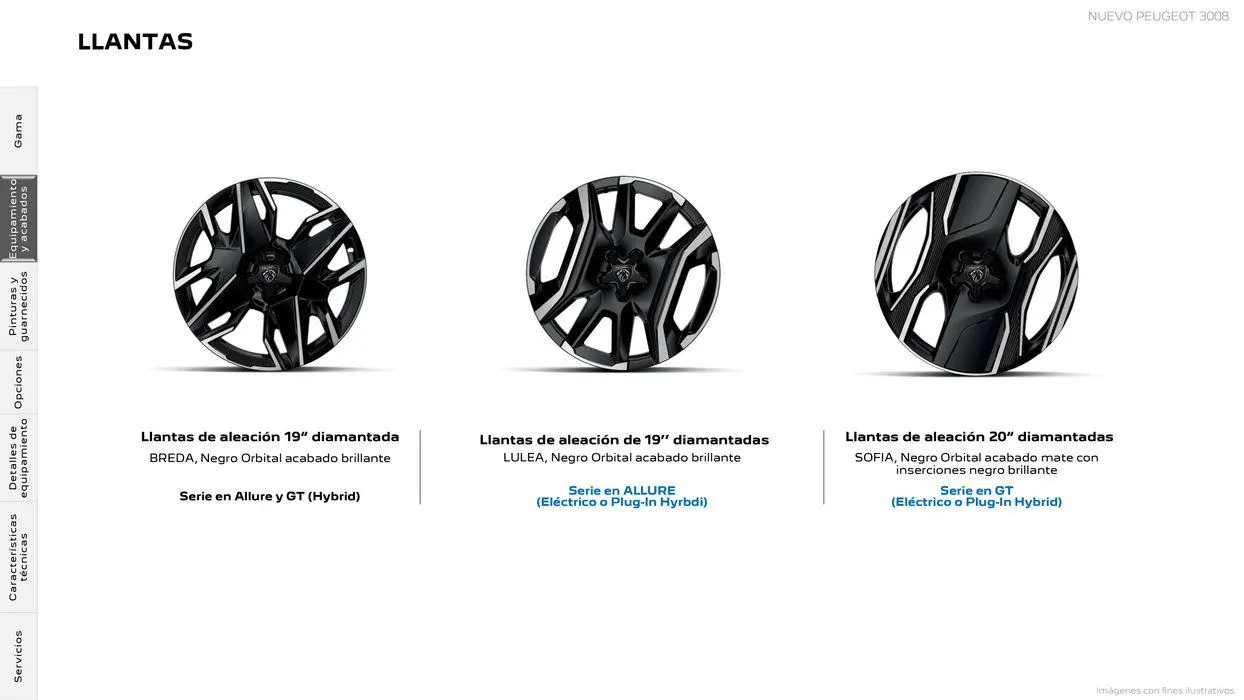 Catálogo de 3008 Plug-in Hybrid • Híbrido • Térmico 25 de junio al 25 de junio 2025 - Página 11