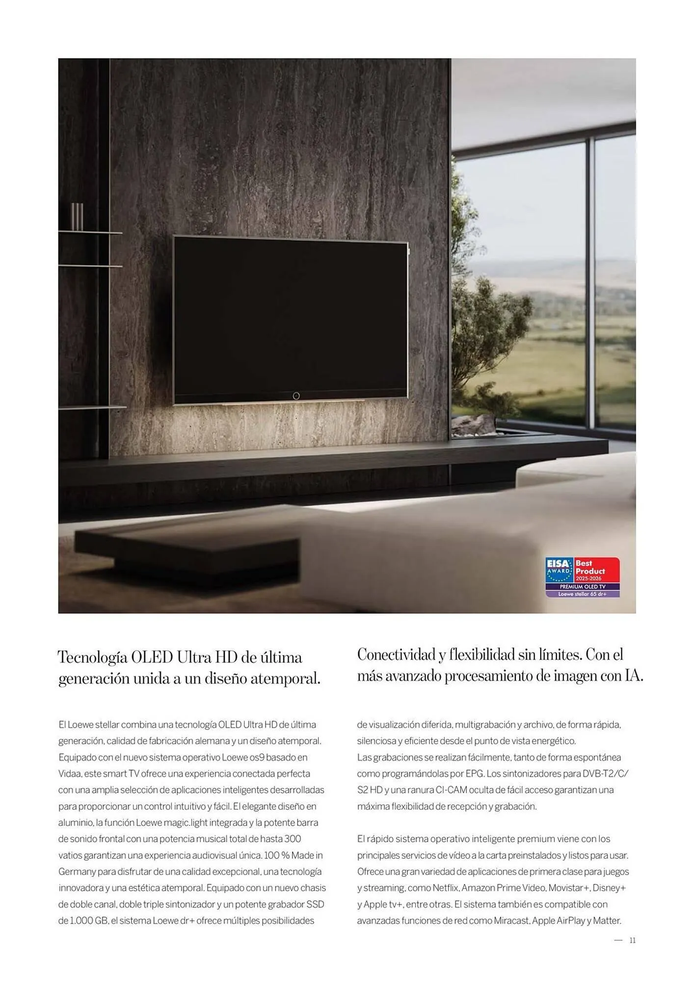 Catálogo de Folleto Loewe 23 de enero al 31 de diciembre 2026 - Página 11