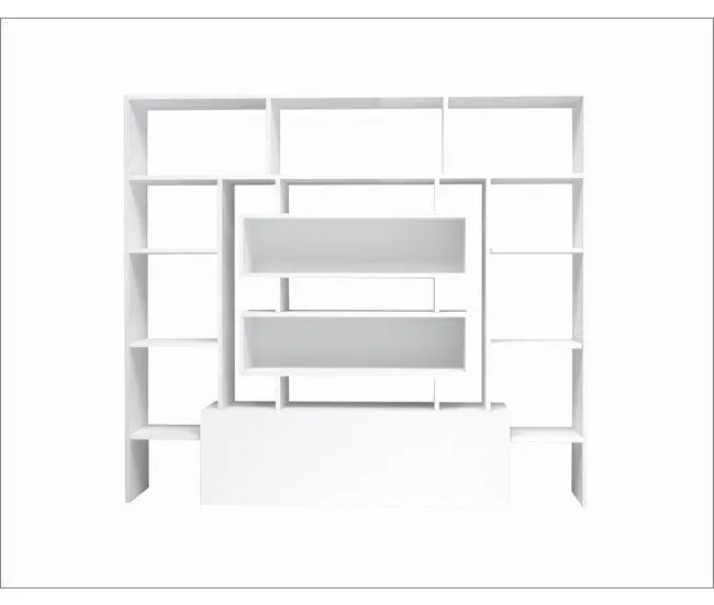 ESTANTERIA ADELE BLANCO ROBLE