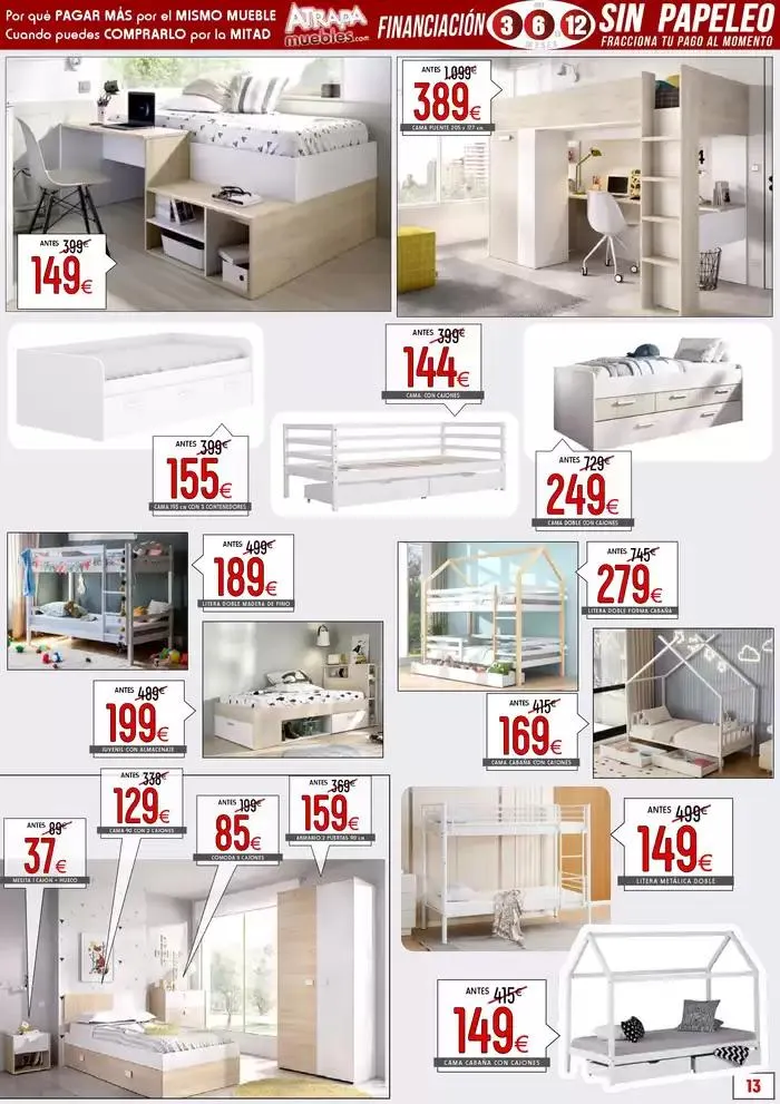 Catálogo de Atrapamuebles. Tu tienda de muebles ONLINE. 26 de abril al 31 de mayo 2025 - Página 13