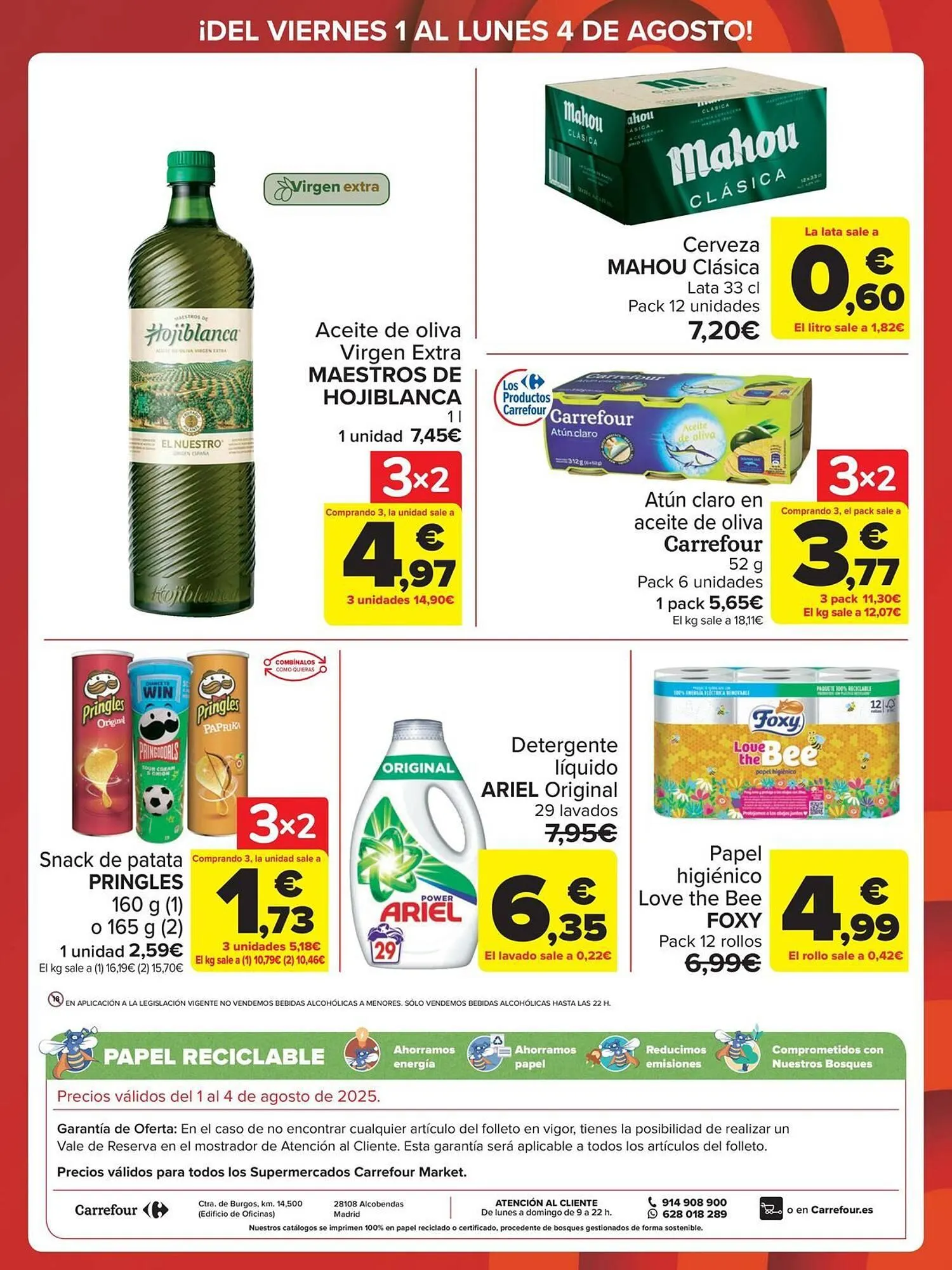 Catálogo de Folleto Carrefour Market 1 de agosto al 4 de agosto 2025 - Página 2