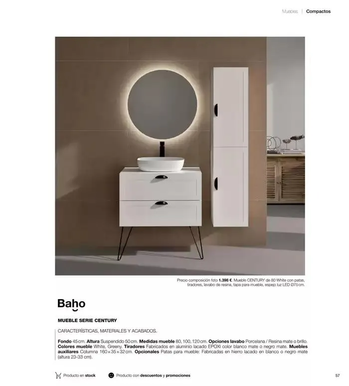 Catálogo de Catálogo de baños 24/25 2 de enero al 31 de agosto 2025 - Página 151