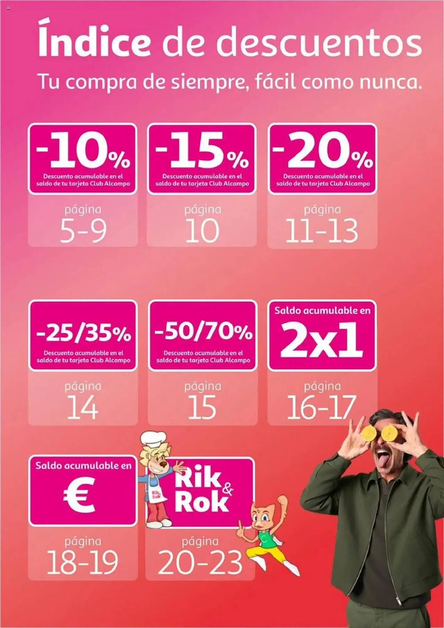 Catálogo de Folleto Alcampo 9 de octubre al 22 de octubre 2025 - Página 4