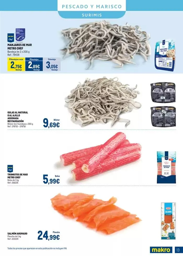 Catálogo de Especial Congelados Centro 5 de mayo al 1 de junio 2025 - Página 13