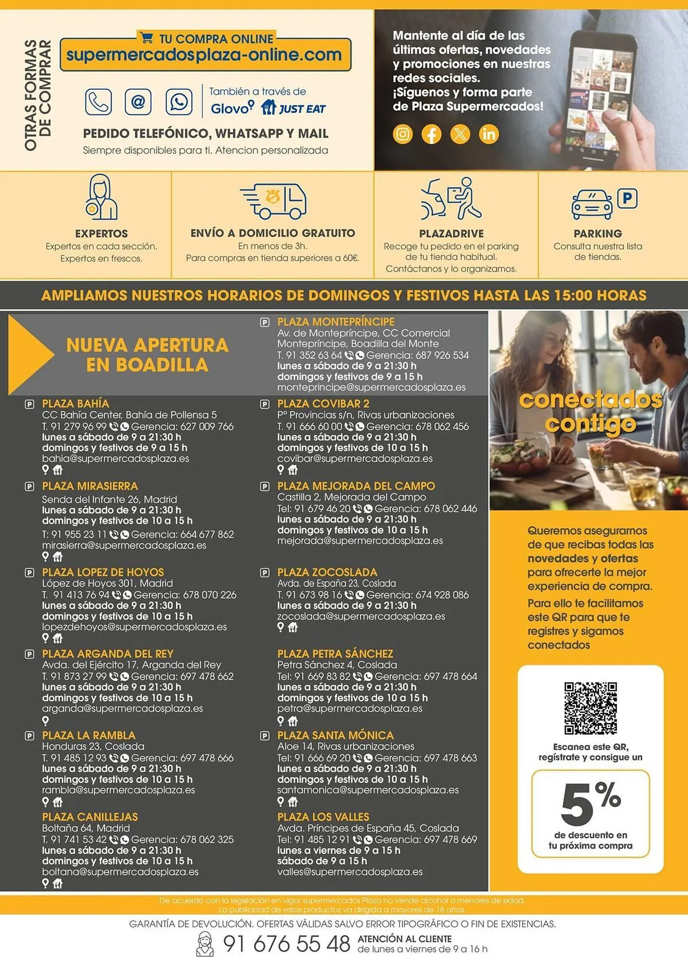 Catálogo de Folleto Supermercados Plaza 20 de octubre al 29 de octubre 2025 - Página 28