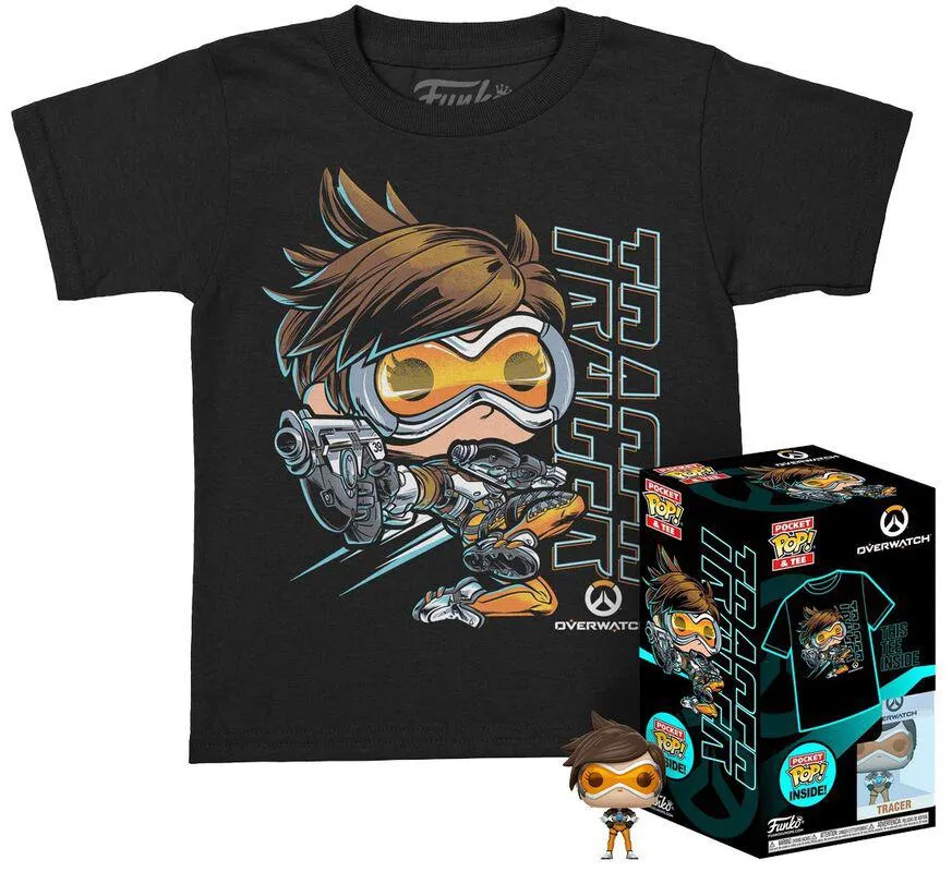 "Kids - Tracer Pocket Pop! & Tee" ¡Funko Pop! de Overwatch