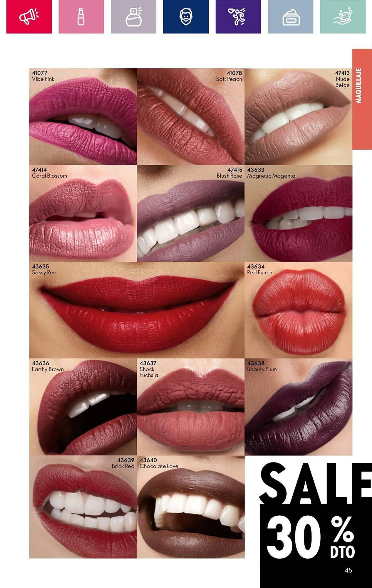 Catálogo de Folleto Oriflame 2 de enero al 22 de enero 2024 - Página 45