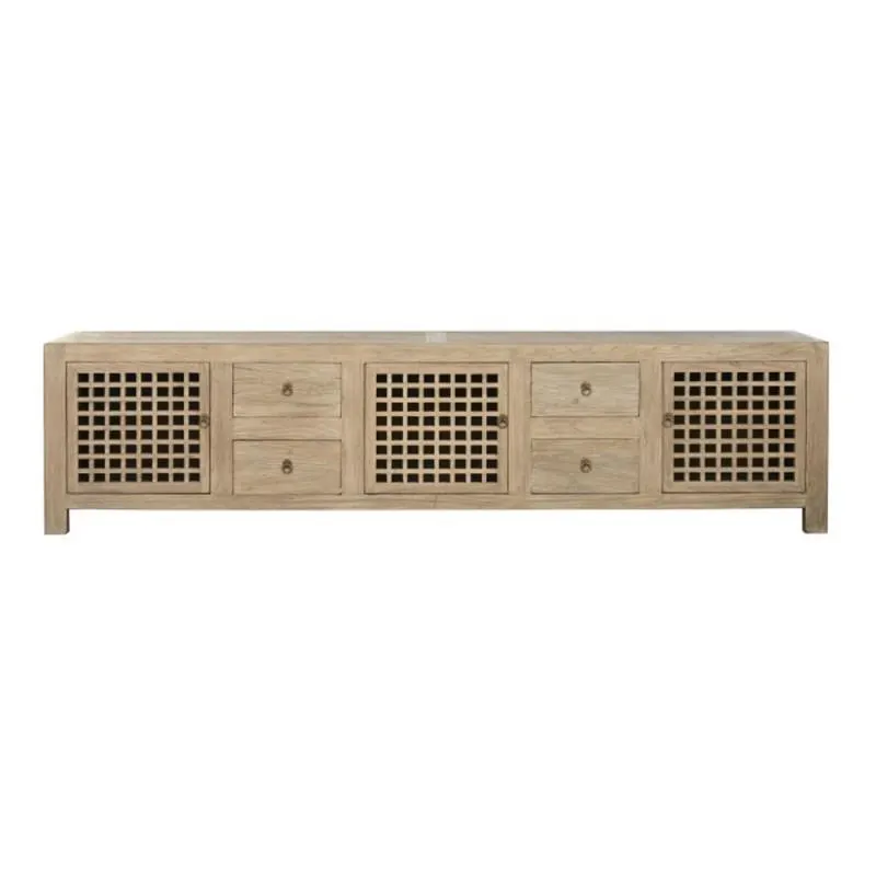 Solid Elm TV furniture 240cm