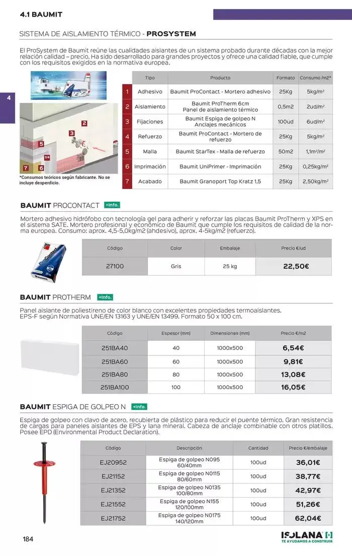 Catálogo de FACHADAS – TARIFA ISOLANA 12 de febrero al 28 de febrero 2025 - Página 3