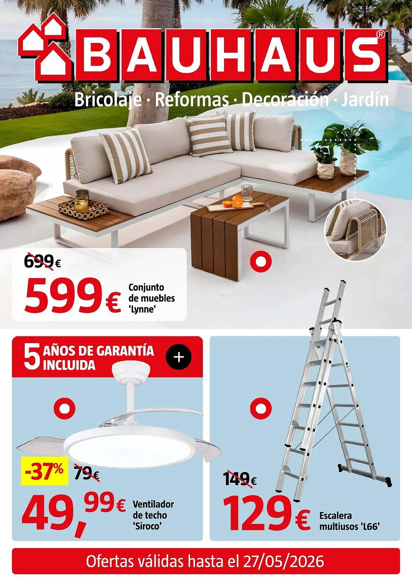 Catálogo de Catálogo Bauhaus 23 de abril al 27 de mayo 2026 - Página 1