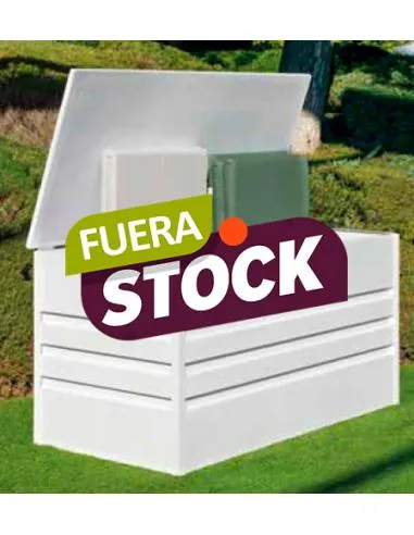 Baúl inoxidable de Aluminio para Jardín Hevea