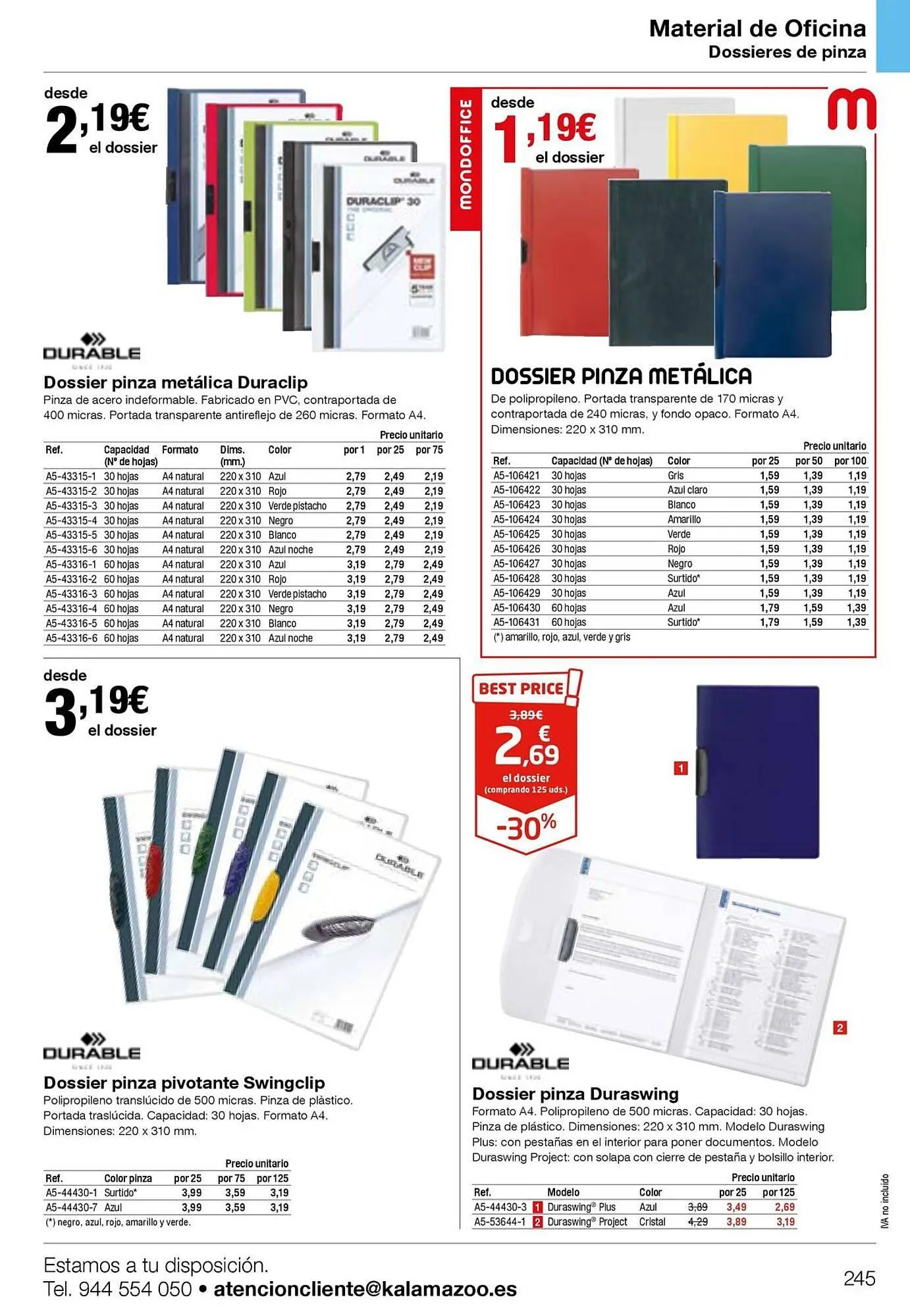 Catálogo de Folleto Staples Kalamazoo 19 de enero al 31 de diciembre 2026 - Página 245