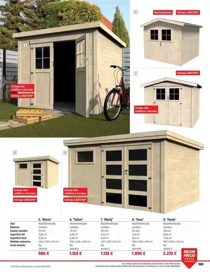 Catálogo de Bauhaus Verano 1 de junio al 31 de agosto 2025 - Página 169