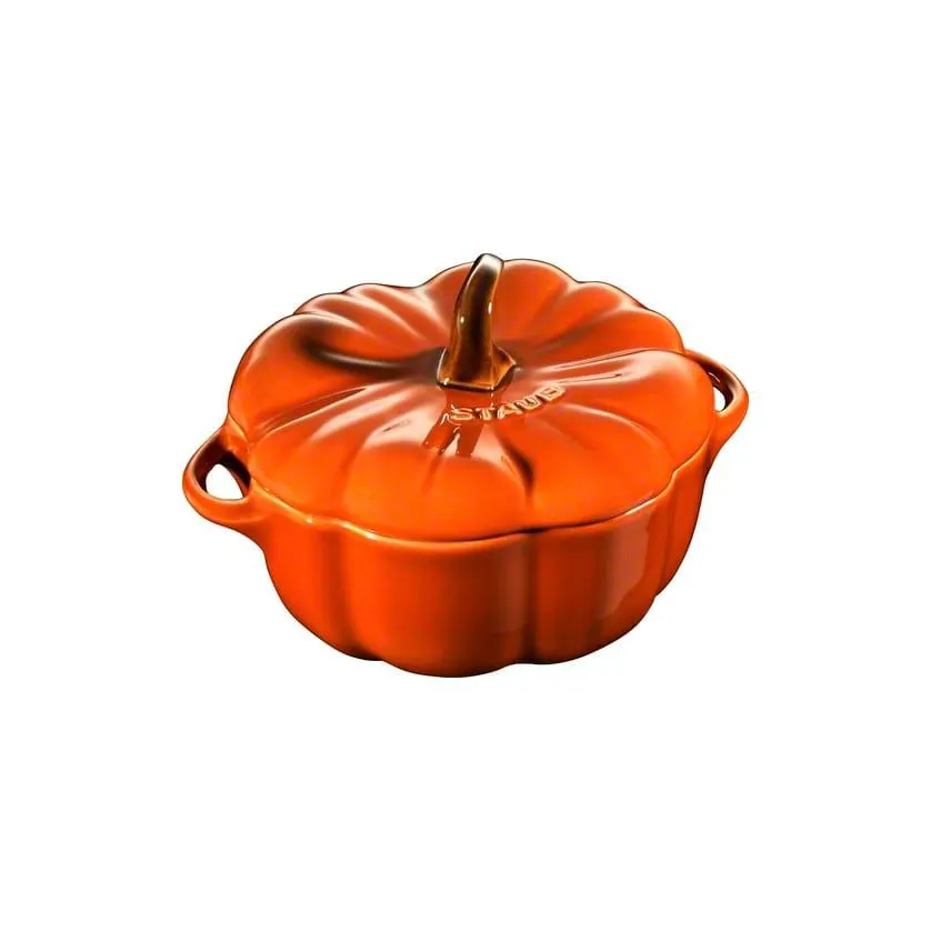 Olla de calabaza de gres Staub