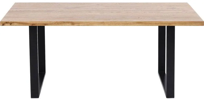 Mesa Jackie roble negro 160x80