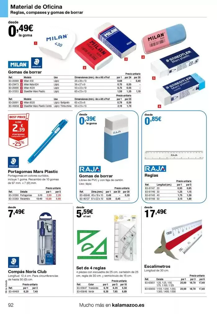 Catálogo de Staples Kalamazoo Catálogo General 9 de enero al 30 de septiembre 2025 - Página 92
