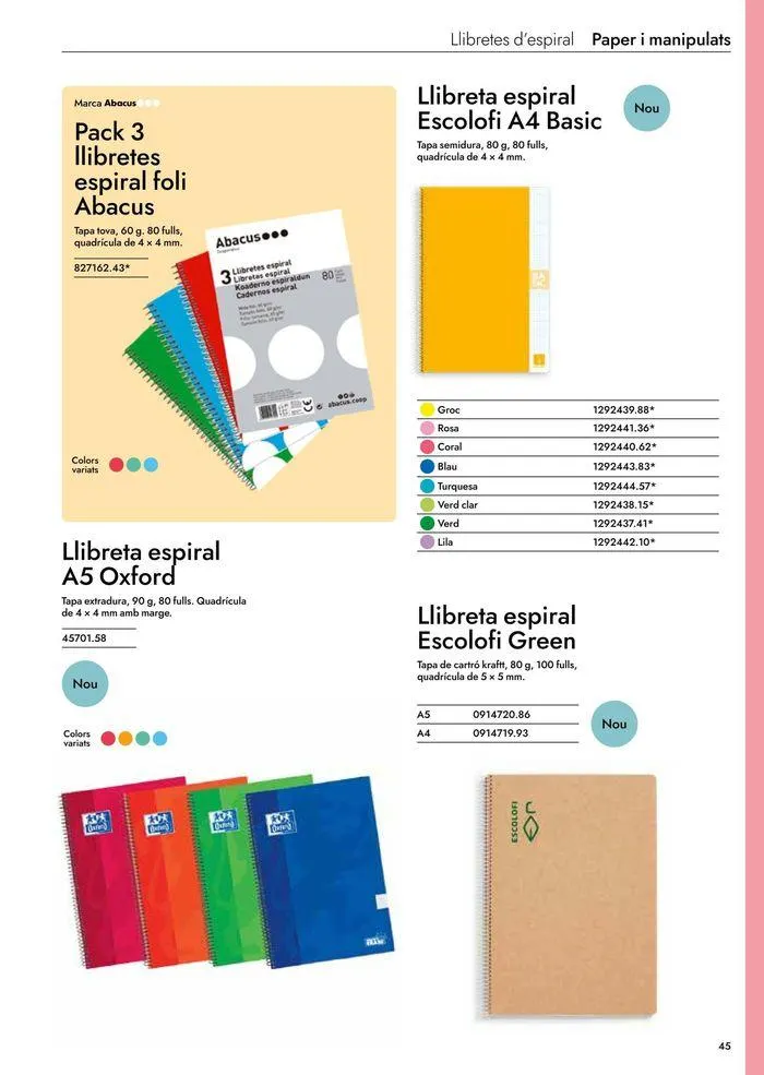 Catálogo de Catàleg Escolar 24-25 Abacus cat 19 de junio al 31 de marzo 2025 - Página 141