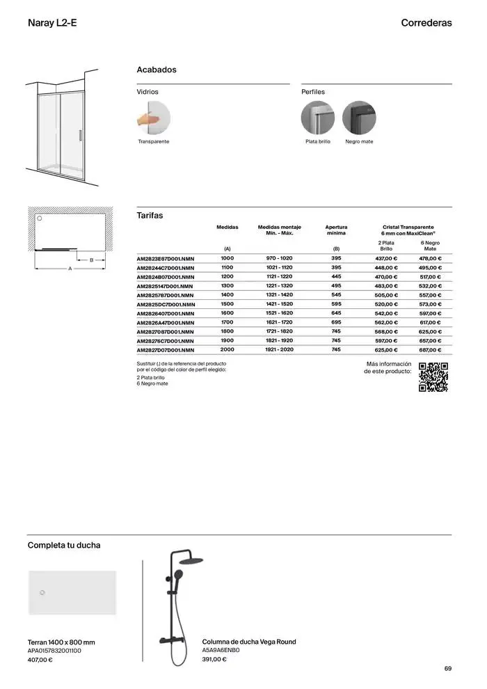 Catálogo de Mamparas de Baño 9 de enero al 31 de diciembre 2025 - Página 71