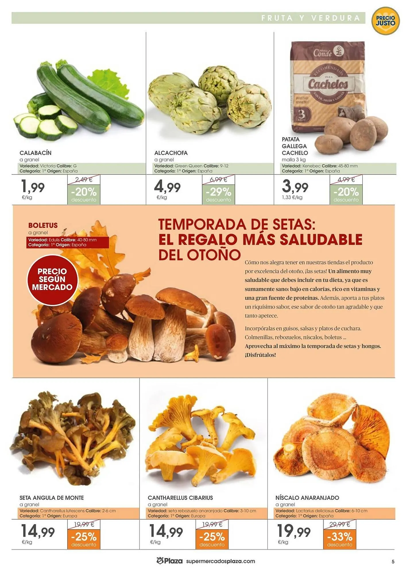 Catálogo de Folleto Supermercados Plaza 20 de octubre al 29 de octubre 2025 - Página 5