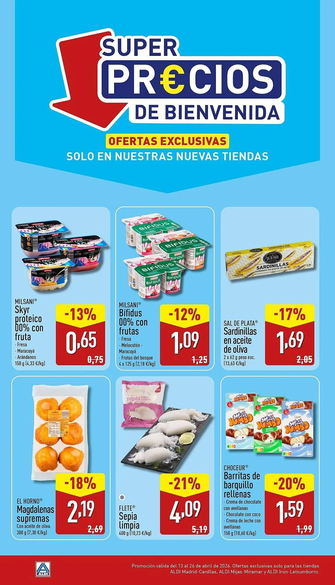 Catálogo de Folleto ALDI 13 de abril al 26 de abril 2026 - Página 1