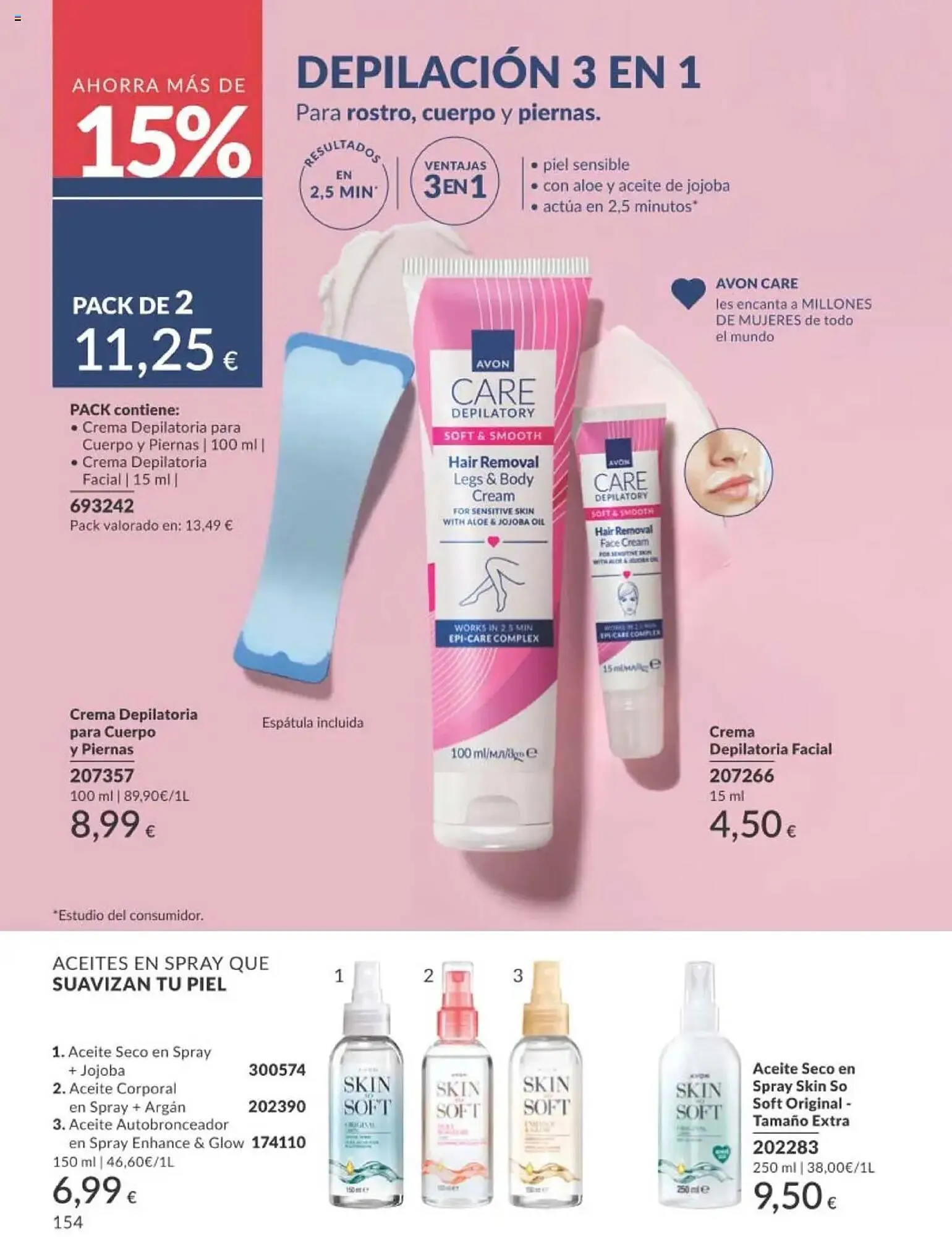 Catálogo de Folleto AVON 1 de agosto al 31 de agosto 2025 - Página 154