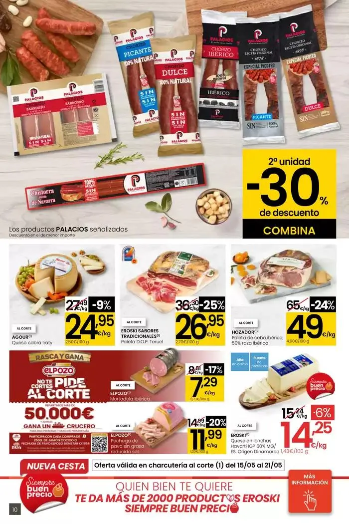 Catálogo de SUMA AHORRO EROSKI CENTER 15 de mayo al 28 de mayo 2025 - Página 10