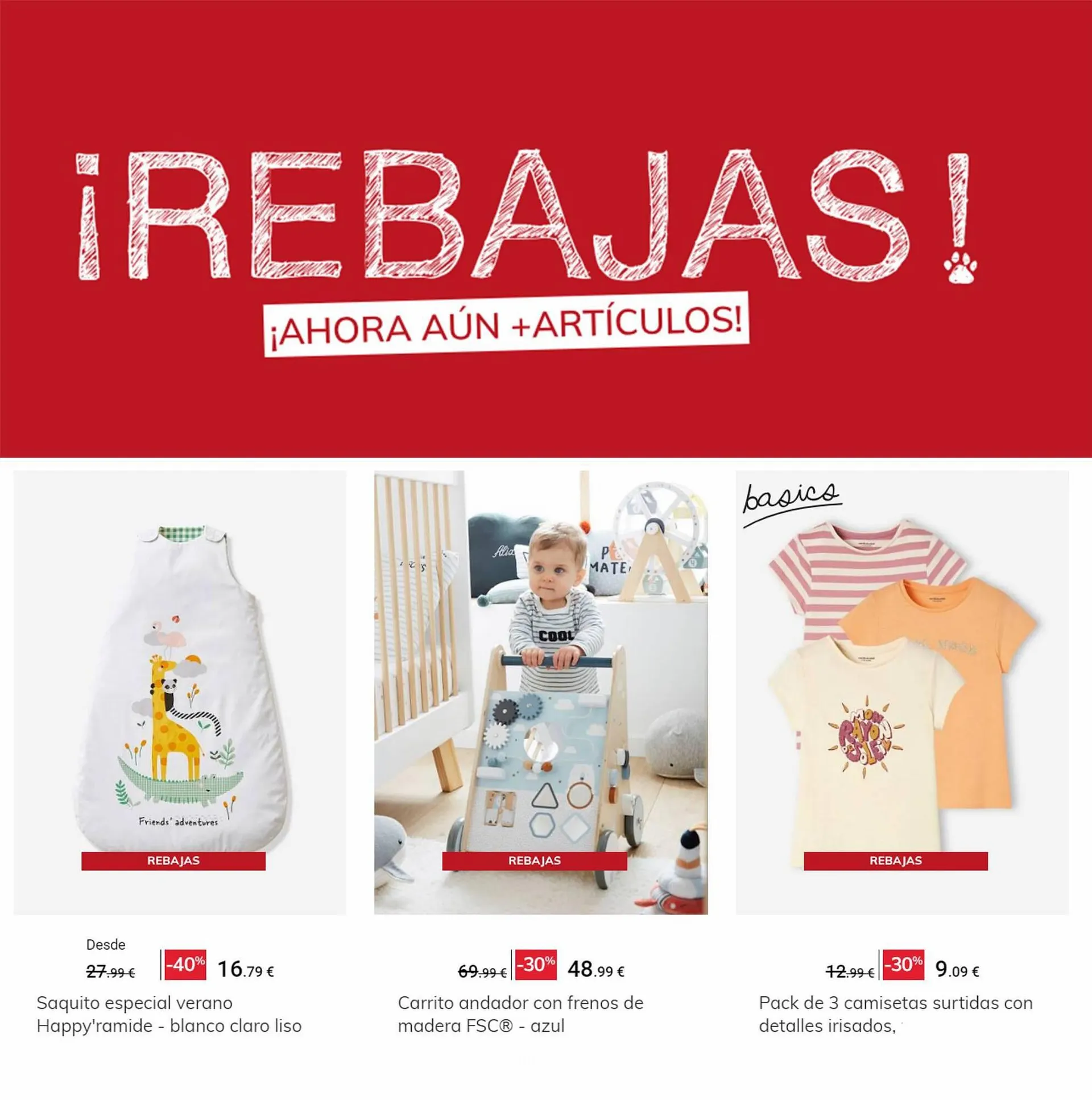 Catálogo de Folleto Vertbaudet 26 de junio al 10 de julio 2023 - Página 5