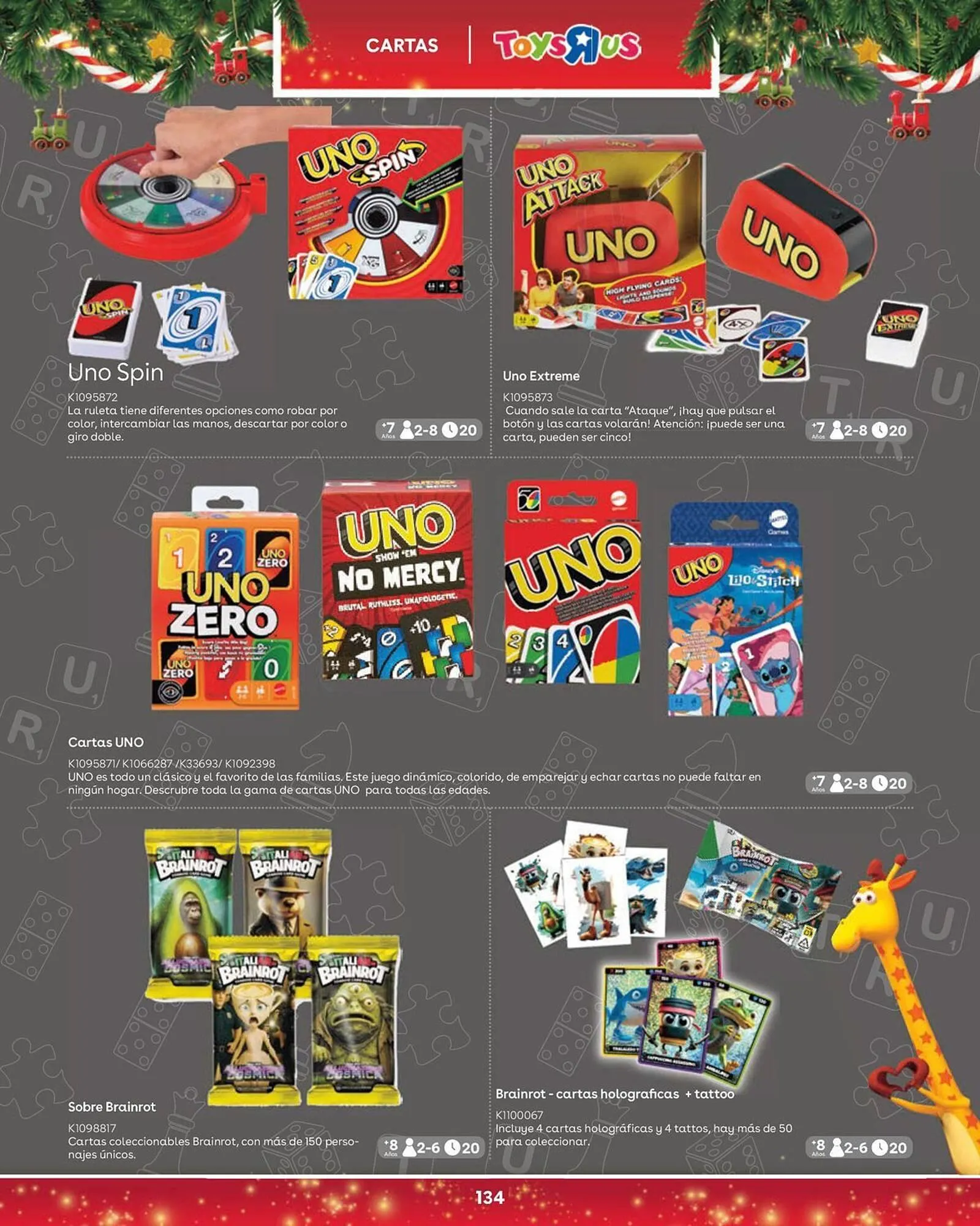 Catálogo de Catálogo ToysRus 5 de noviembre al 5 de enero 2026 - Página 134